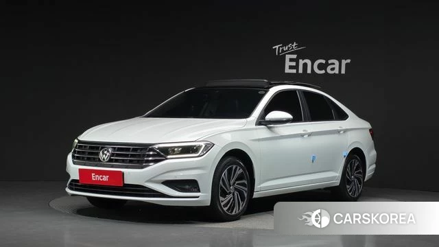 Volkswagen 7th Generation of Jetta 2021 Белый из Кореи