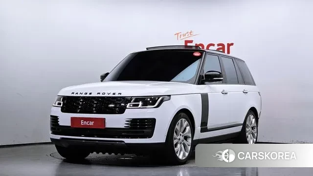 Land Rover Range Rover 4th Generation 2018 Белый из Кореи