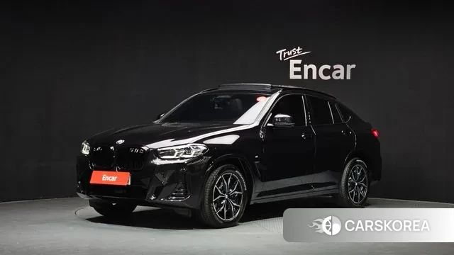 BMW X4 (G02) 2024 Черный из Кореи