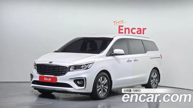 Kia The New Carnival 2019 Белый из Кореи