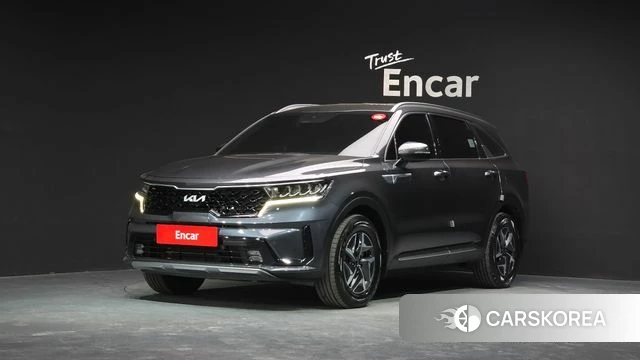 Kia Sorento 4th Generation 2021 Серый из Кореи