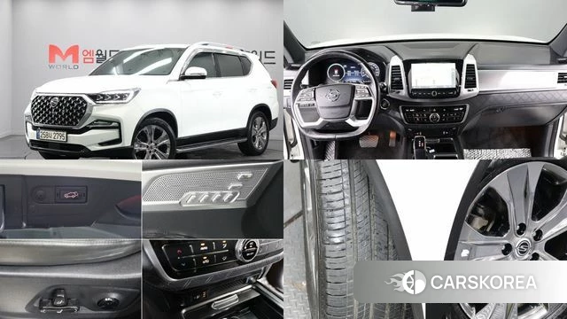 Ssangyong All New Rexton 2021 Белый из Кореи