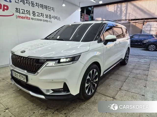 Kia Carnival 4th generation 2021 Белый из Кореи
