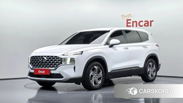 Hyundai The New Santa Fe 2021 Белый из Кореи