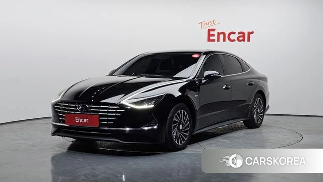 Hyundai Sonata Hybrid (DN8) 2019 Черный из Кореи