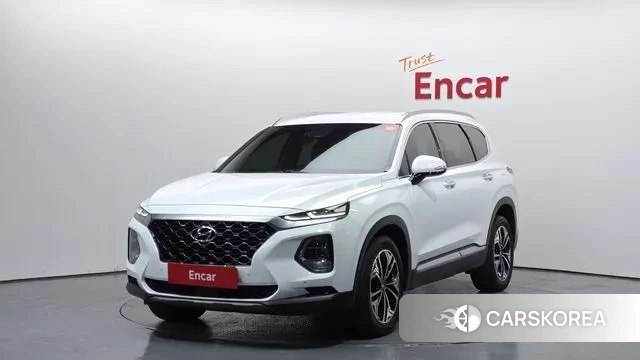 Hyundai Santa Fe TM 2020 Белый из Кореи