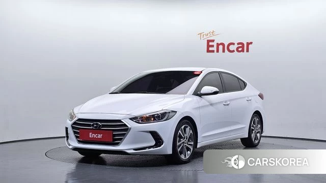 Hyundai Avante AD 2018 Белый из Кореи