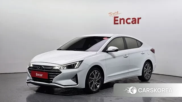 Hyundai The New Avante AD 2019 Белый из Кореи