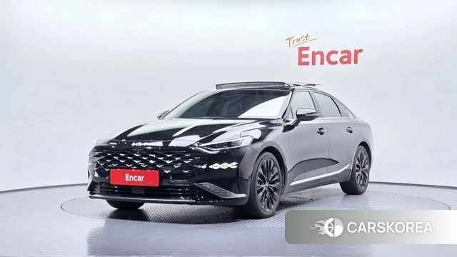 Kia K8 2021 Черный из Кореи