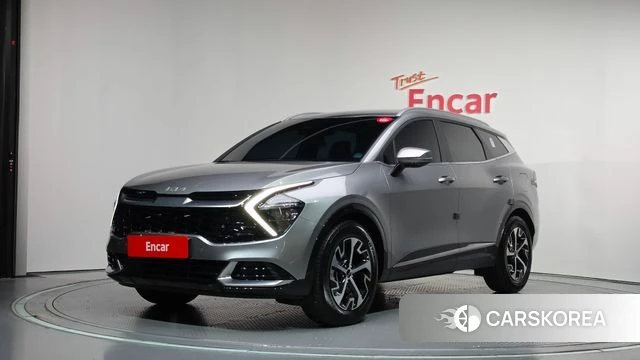 Kia Sportage 5th Generation Hybrid 2024 Серебристо-серый из Кореи