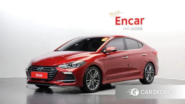 Hyundai Avante AD 2018 Красный из Кореи