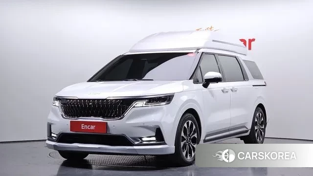 Kia Carnival 4th generation 2021 Белый из Кореи