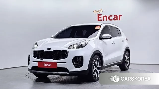 Kia Sportage 4th Generation 2018 Белый из Кореи