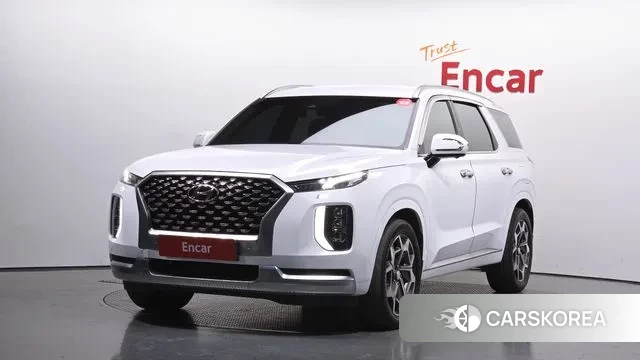 Hyundai Palisade 2021 Белый из Кореи