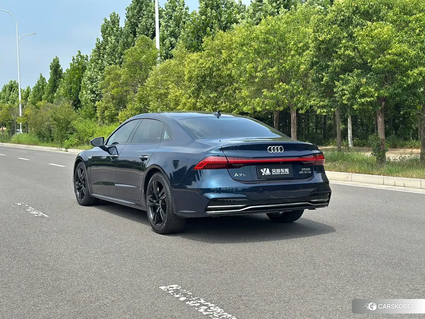 Audi A7L 2023 Синий из Китая