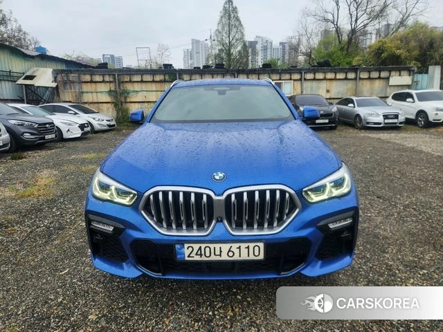 BMW X6 (G06) 2020 Синий из Кореи