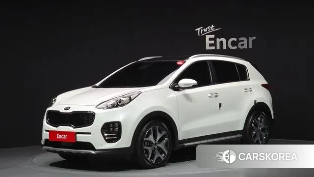 Kia Sportage 4th Generation 2018 Белый из Кореи