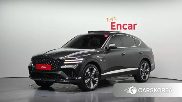 Genesis GV80 Coupe 2024 Темно-зеленый из Кореи