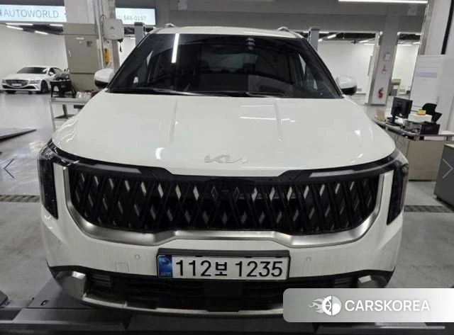 Kia The New Carnival 4th Generation 2025 Белый из Кореи
