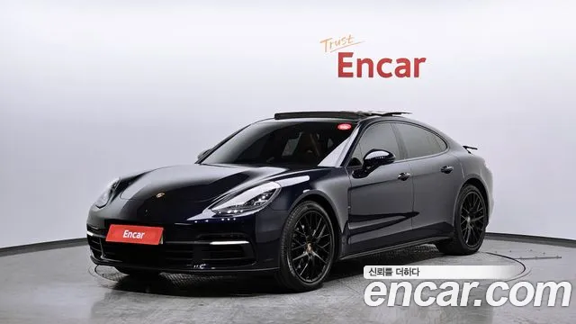 Porsche Panamera (971) 2018 Синий из Кореи