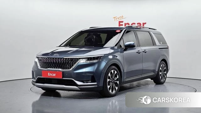 Kia Carnival 4th generation 2021 Цвет галактики из Кореи