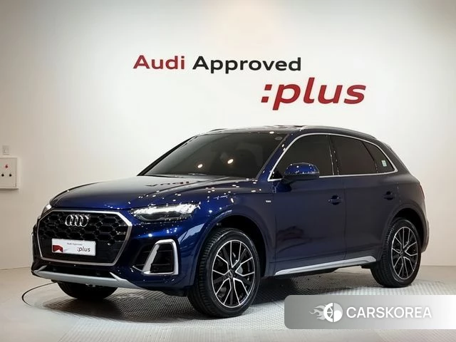 Audi Q5 (FY) 2024 Синий из Кореи