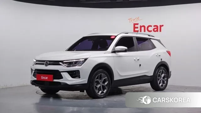 Ssangyong Beautiful Korando 2019 Белый из Кореи