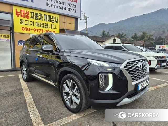 Hyundai Palisade 2022 Черный из Кореи