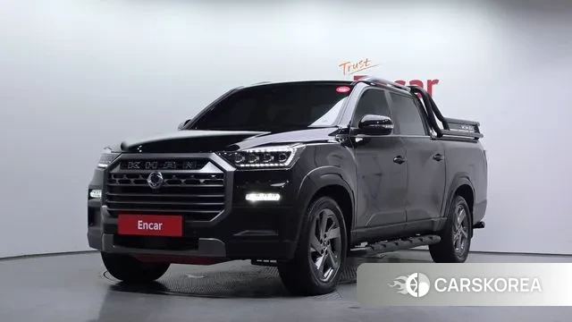 Ssangyong The New Rexton Sports Cannes 2023 Черный из Кореи