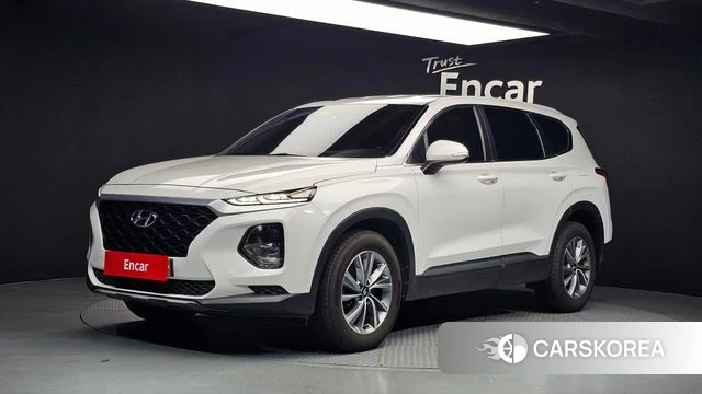 Hyundai Santa Fe TM 2018 Белый из Кореи
