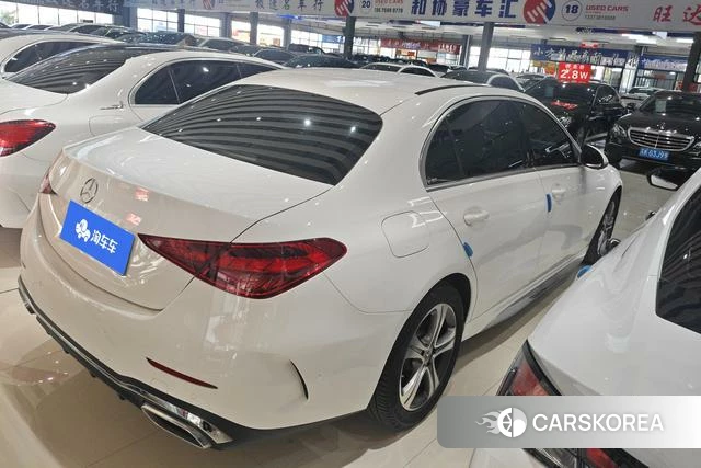 Mercedes-Benz Class C 2021 Белый из Китая