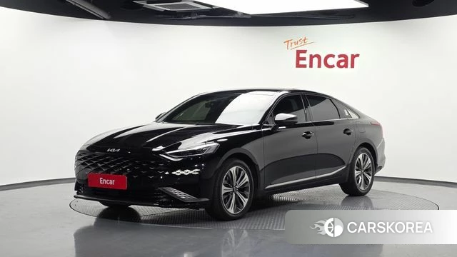 Kia K8 Hybrid 2022 Черный из Кореи