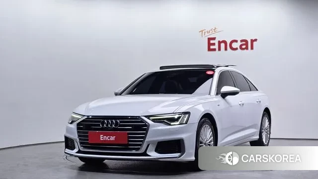 Audi A6 (C8) 2021 Белый из Кореи