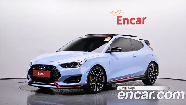Hyundai Veloster (JS) 2019 Небесно-голубой из Кореи