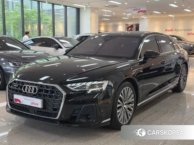 Audi A8 (D5) 2023 Черный из Кореи