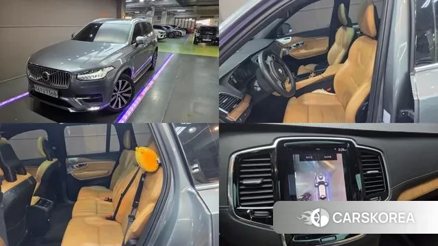 Volvo XC90 second Generation 2020 Серый из Кореи