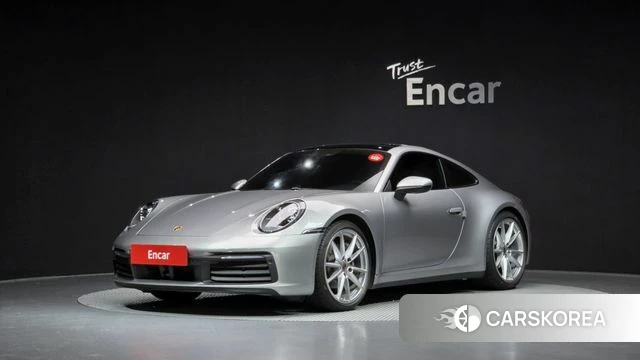 Porsche 911(992) 2021 Серебряный из Кореи
