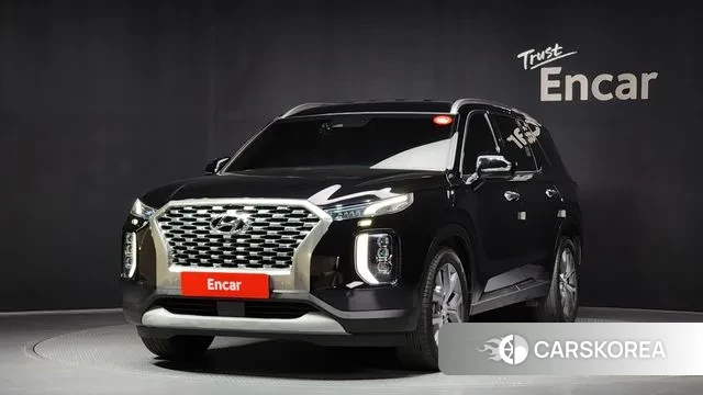 Hyundai Palisade 2021 Черный из Кореи