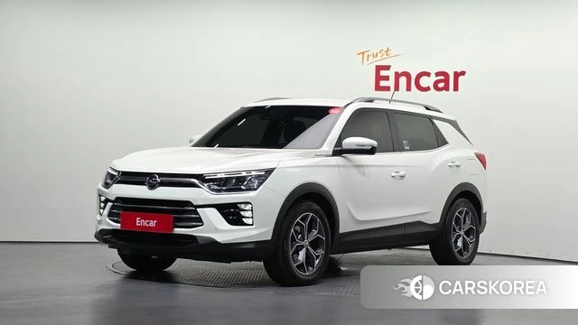 Ssangyong Beautiful Korando 2019 Белый из Кореи