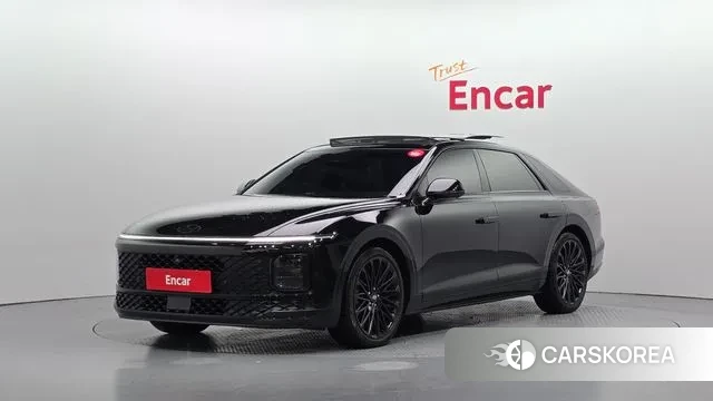 Hyundai Grandeur (GN7) 2023 Черный из Кореи