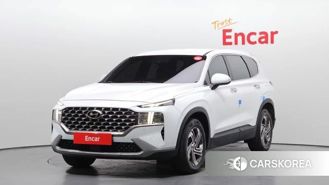 Hyundai The New Santa Fe 2022 Белый из Кореи