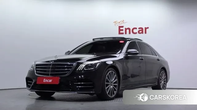 Mercedes-Benz S-Class W222 2018 Черный из Кореи