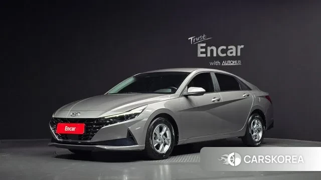 Hyundai Avante (CN7) 2020 Серебристо-серый из Кореи