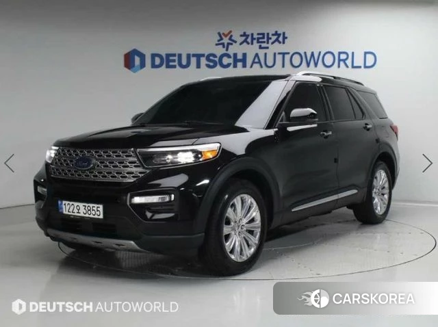 Ford Explorer 6th Generation 2022 Черный из Кореи