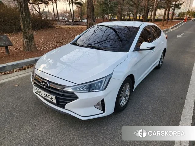 Hyundai The New Avante AD 2018 Белый из Кореи