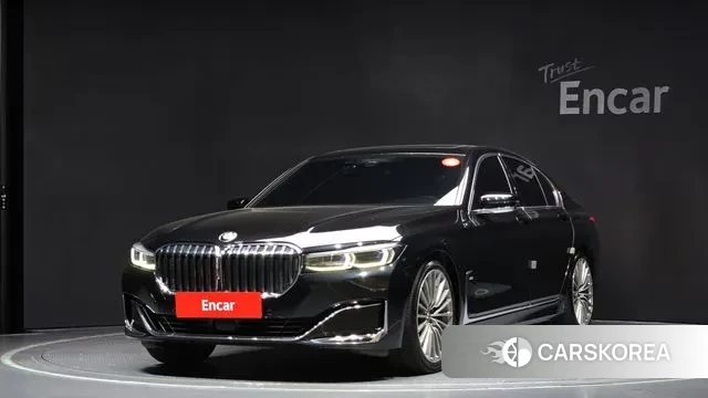 BMW 7 Series (G11) 2020 Черный из Кореи