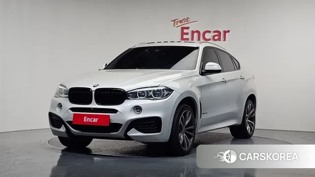 BMW X6 (F16) 2018 Белый из Кореи