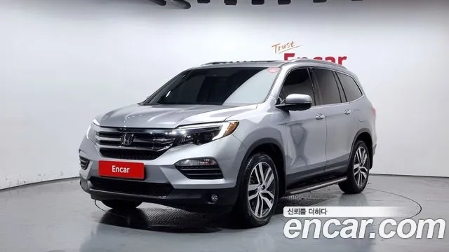 Honda Pilot 3rd generation 2018 Серебряный из Кореи