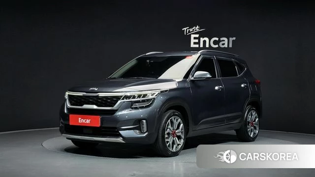 Kia Seltos 2020 Серый из Кореи