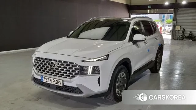 Hyundai The New Santa Fe 2021 Белый из Кореи